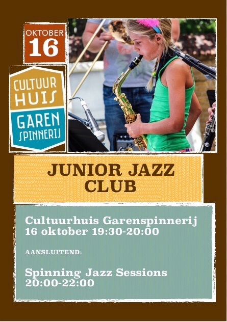 Nieuw vanaf 16 Oktober Junior Jazz Club, yeahhhhhh.....